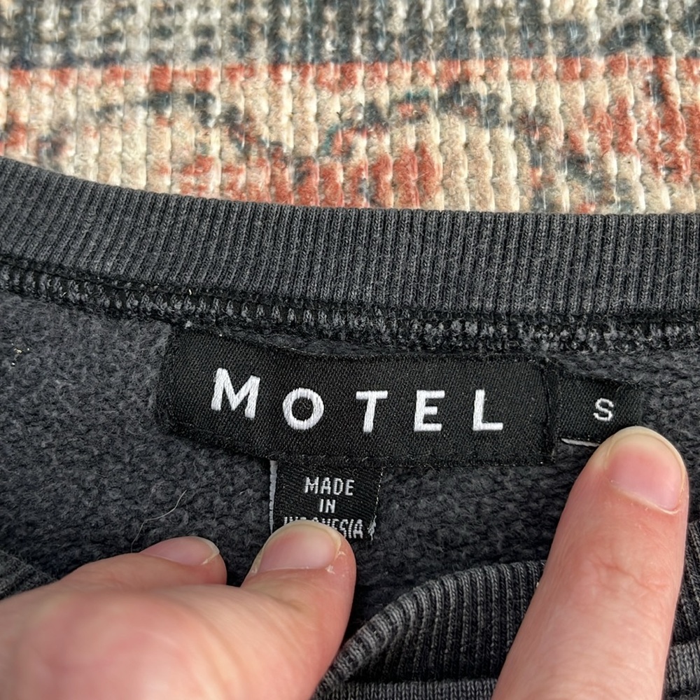 Motel Rocks Angel Handmade Sweatshirt - Picture 3 of 6